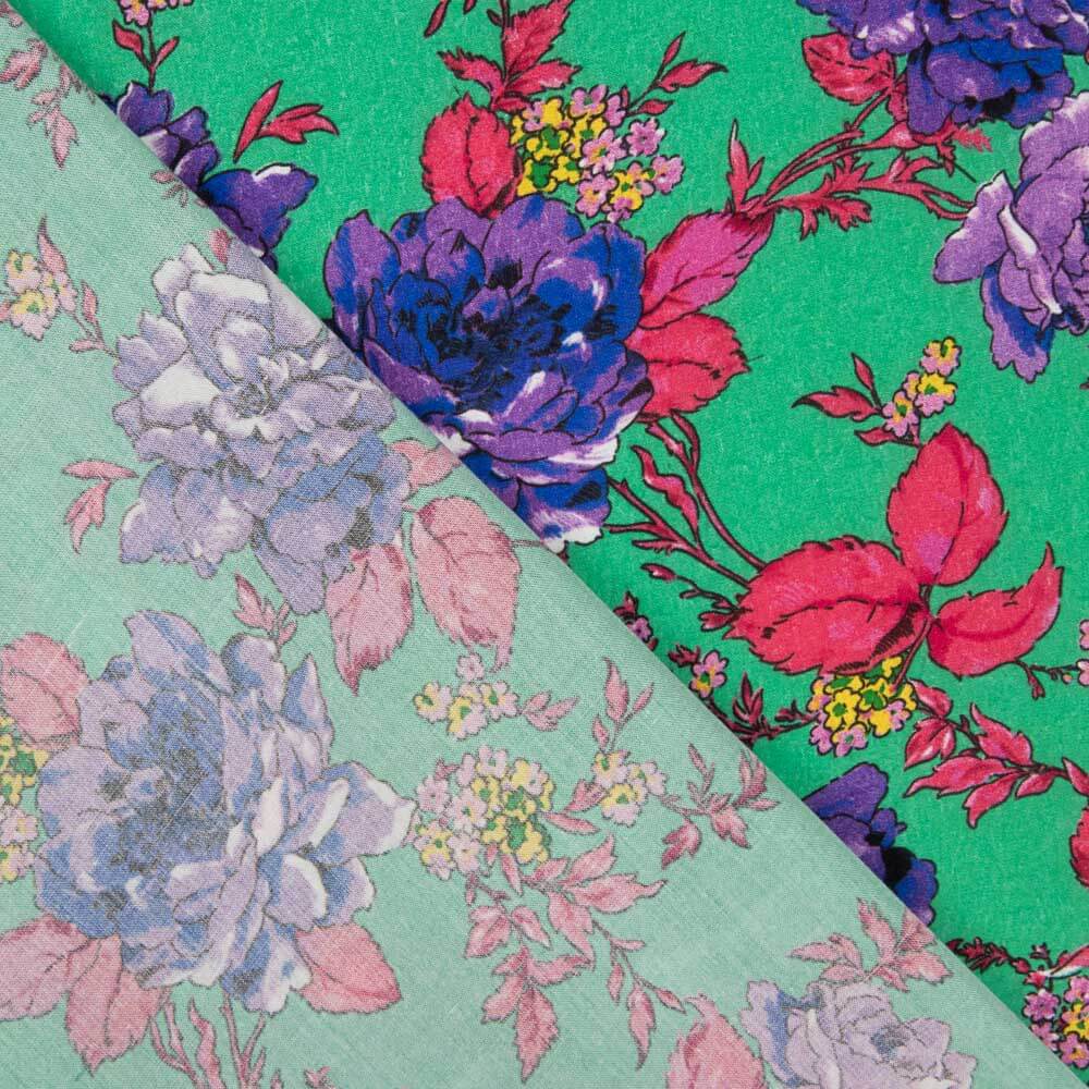 Viscose Flores Sandrine - Ribes y Casals