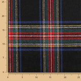 Mouflon Xadrez Tartan Preto, Vermelho e Azul - Ribes y Casals