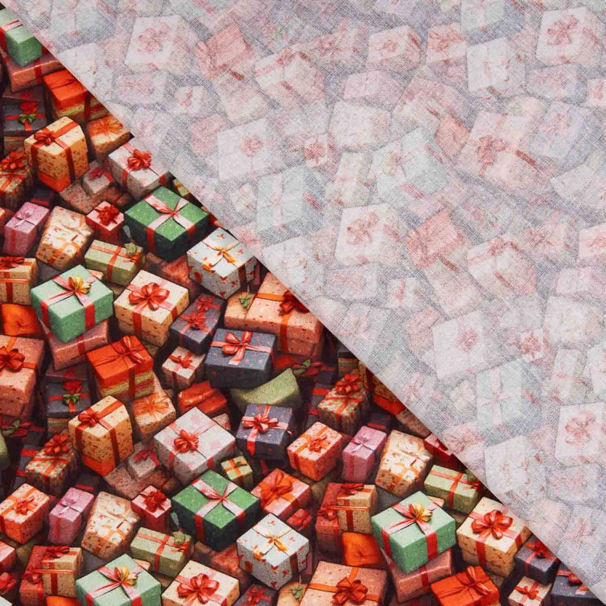 Popeline Algodão Natal  Gift Colors - Ribes y Casals