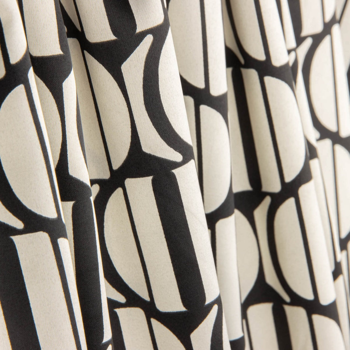 Satén Poliéster Retro Geométrico - Ribes y Casals