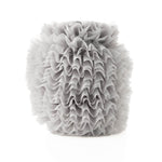 Cinta Plisada Garrucha 6 cm Gris - Ribes y Casals