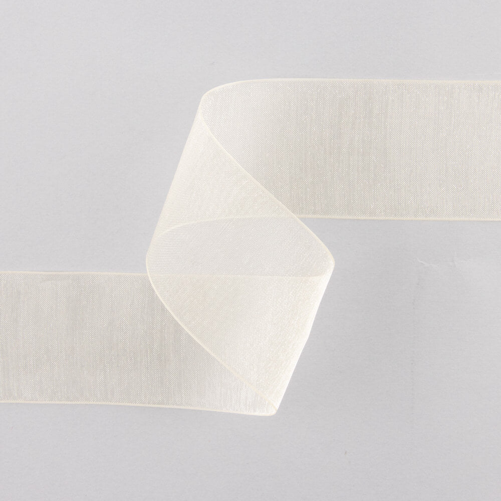 Fita de Organza Ecru - Ribes y Casals