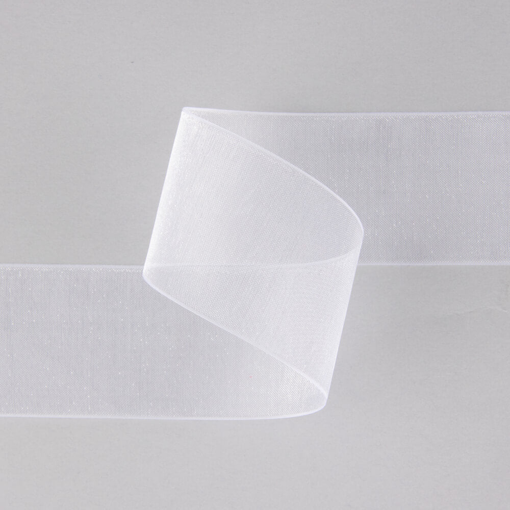 Fita de Organza Branca - Ribes y Casals