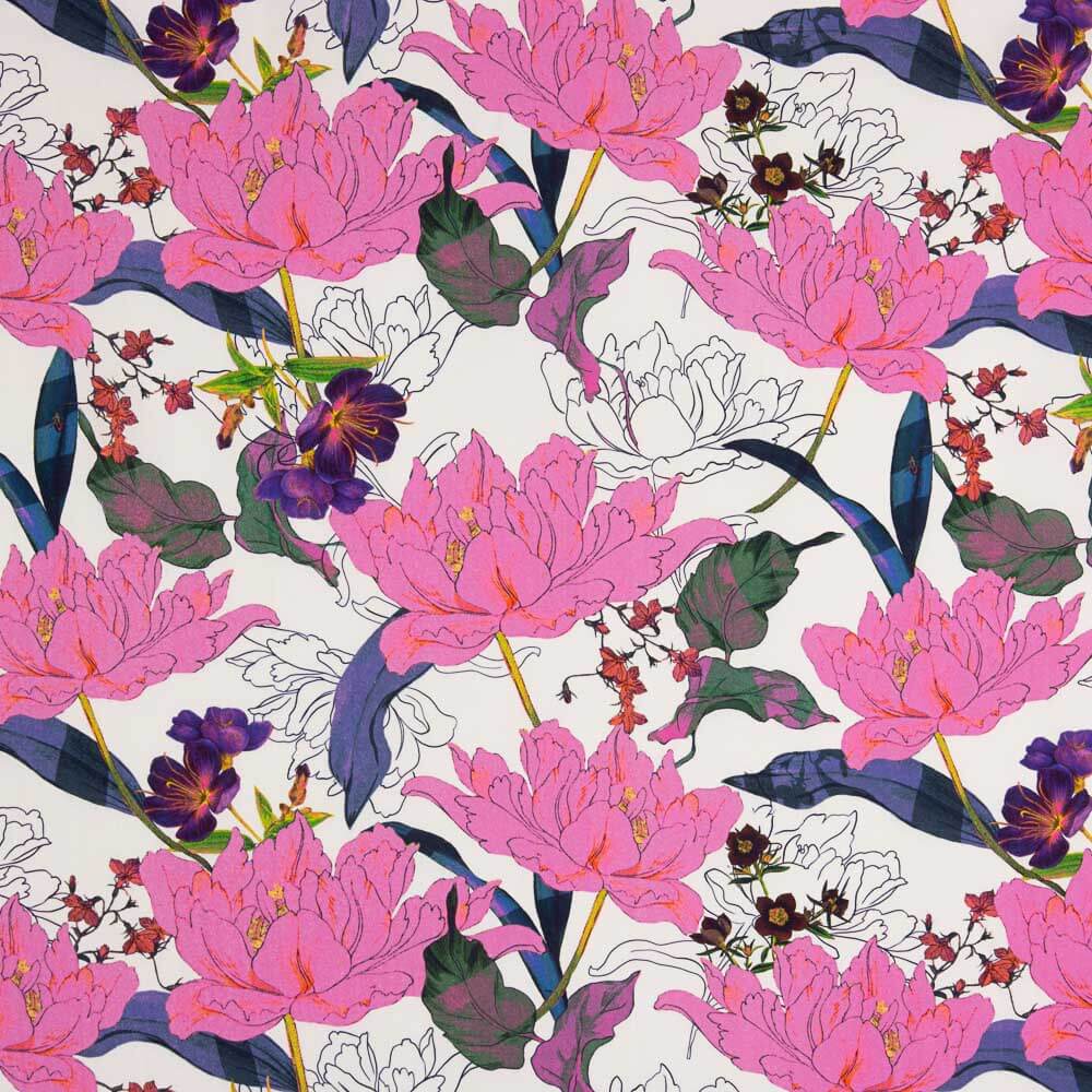 Viscose Inger Branco - Ribes y Casals