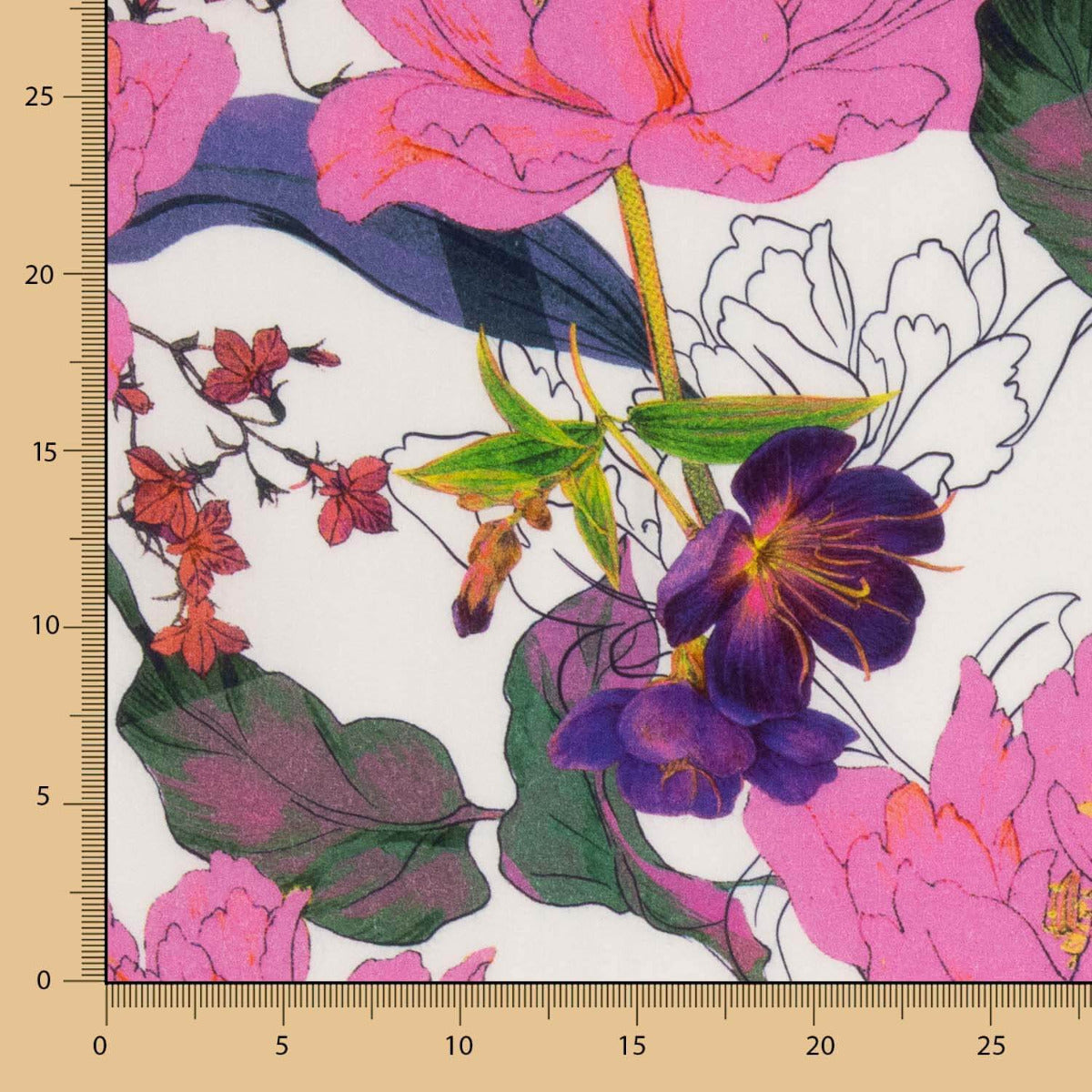 Viscose Inger Branco - Ribes y Casals