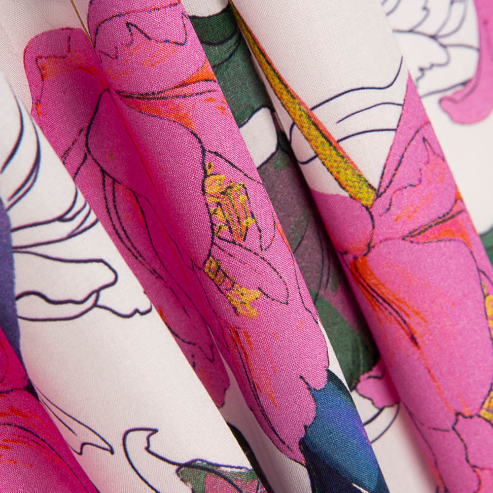 Viscose Inger Branco - Ribes y Casals