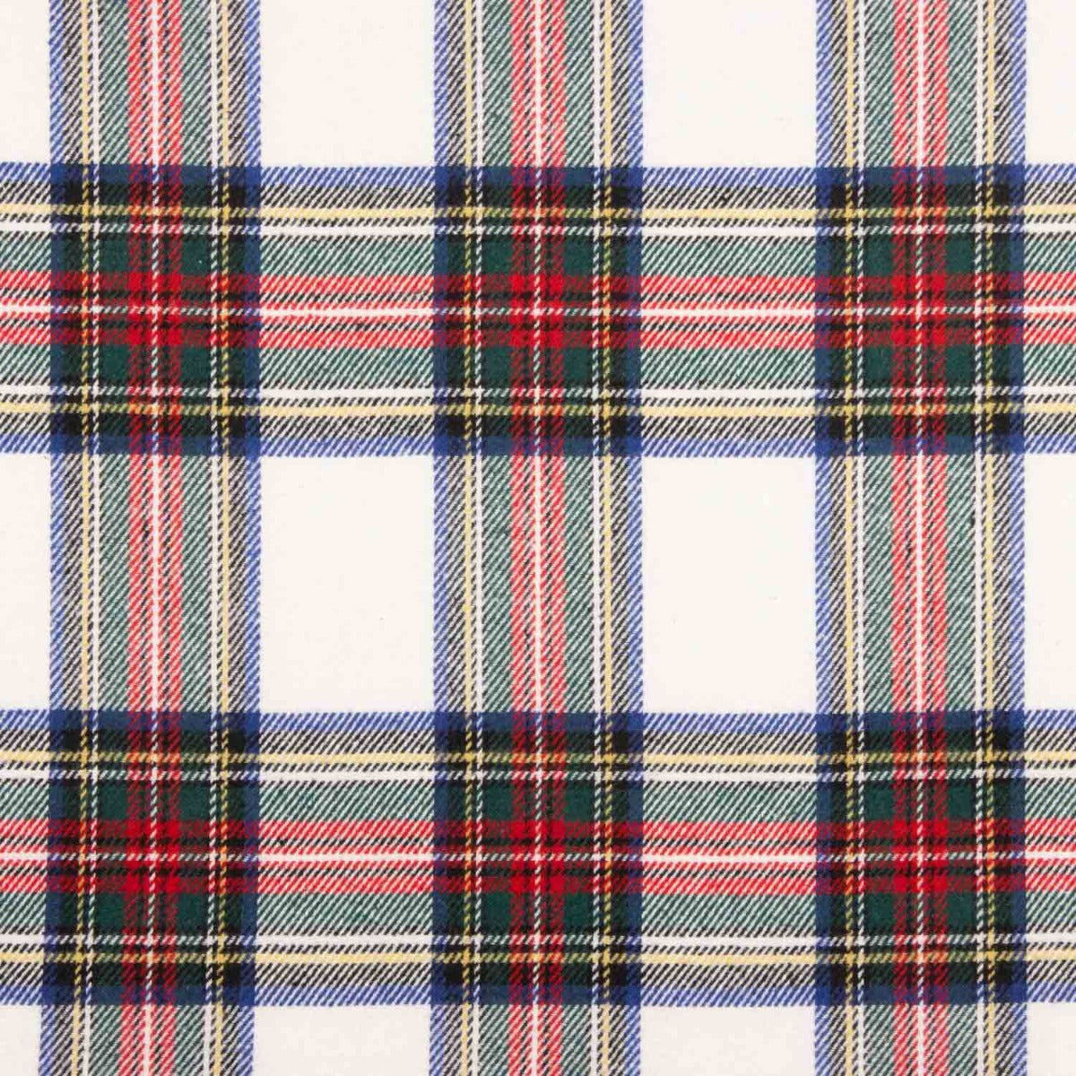 Mouflon Xadrez Branco, Vermelho e Verde - Ribes y Casals