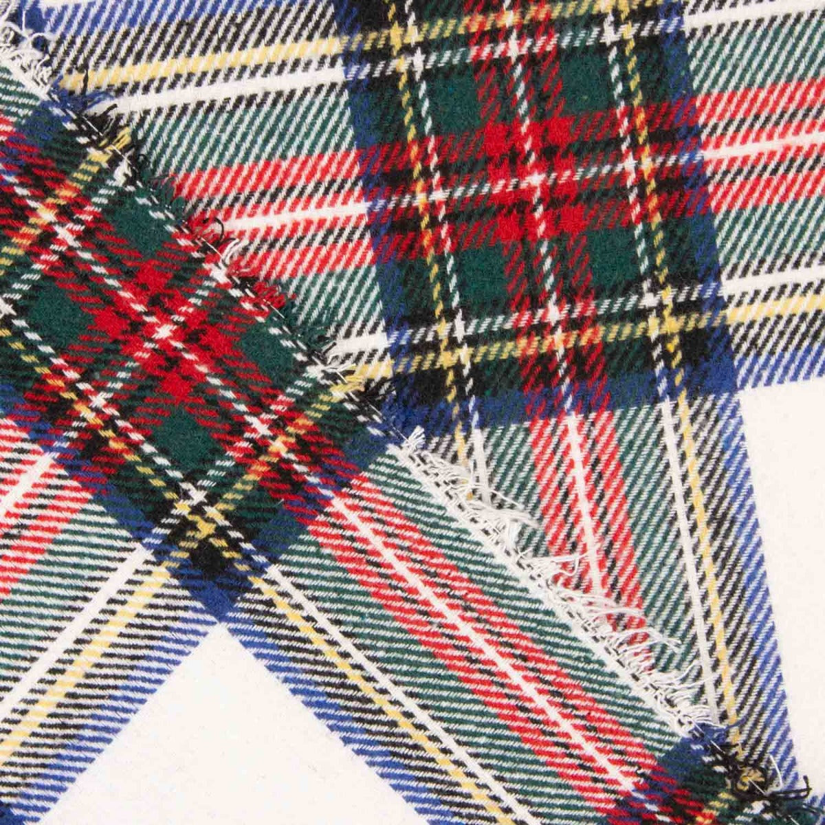 Mouflon Xadrez Branco, Vermelho e Verde - Ribes y Casals