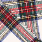 Mouflon Xadrez Branco, Vermelho e Verde - Ribes y Casals