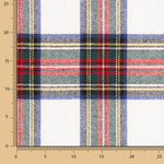 Mouflon Xadrez Branco, Vermelho e Verde - Ribes y Casals