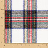 Mouflon Xadrez Branco, Vermelho e Verde - Ribes y Casals