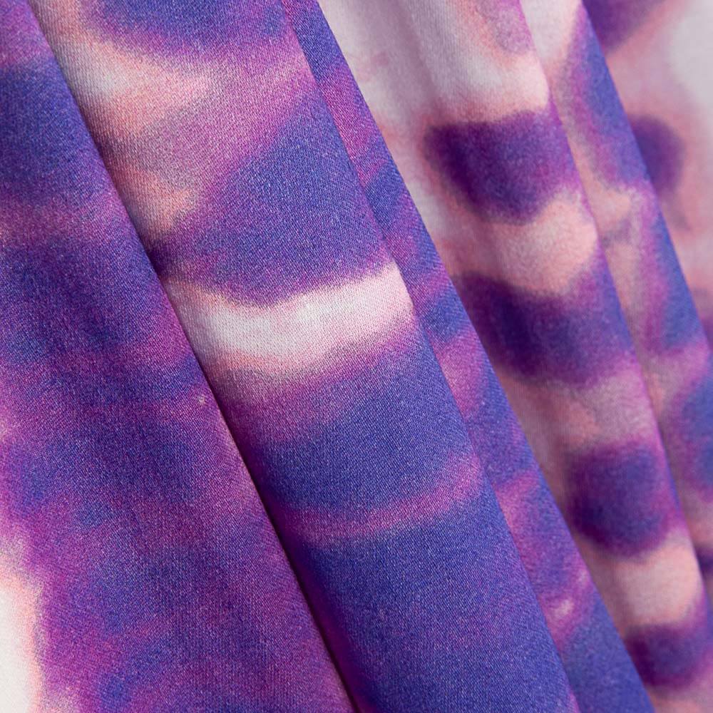 Viscose Tie-dye Anouk Roxo - Ribes y Casals