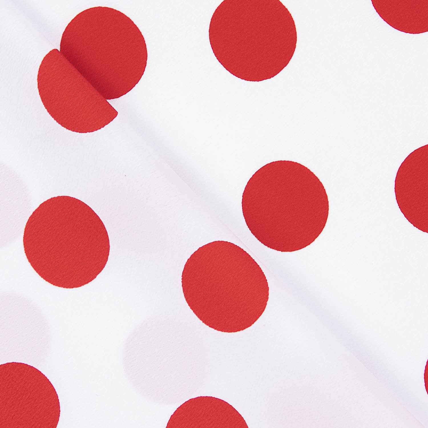 Koshibo Lunares 33 mm Branco-Vermelho - Ribes y Casals