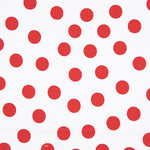 Koshibo Lunares 33 mm Branco-Vermelho - Ribes y Casals