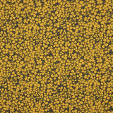 Crepe Viscose Floral Retro Mostarda - Ribes y Casals