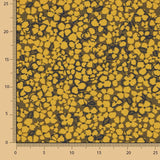 Crepe Viscose Floral Retro Mostarda - Ribes y Casals