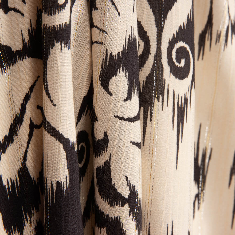 Voile de Viscose com Lurex Ikat Elegance - Ribes y Casals
