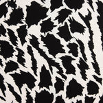 Georgette Crepe com Estampado de Leopardo Abstrato - Ribes y Casals