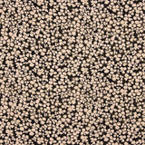 Crepe Viscose Floral Retro Bege - Ribes y Casals