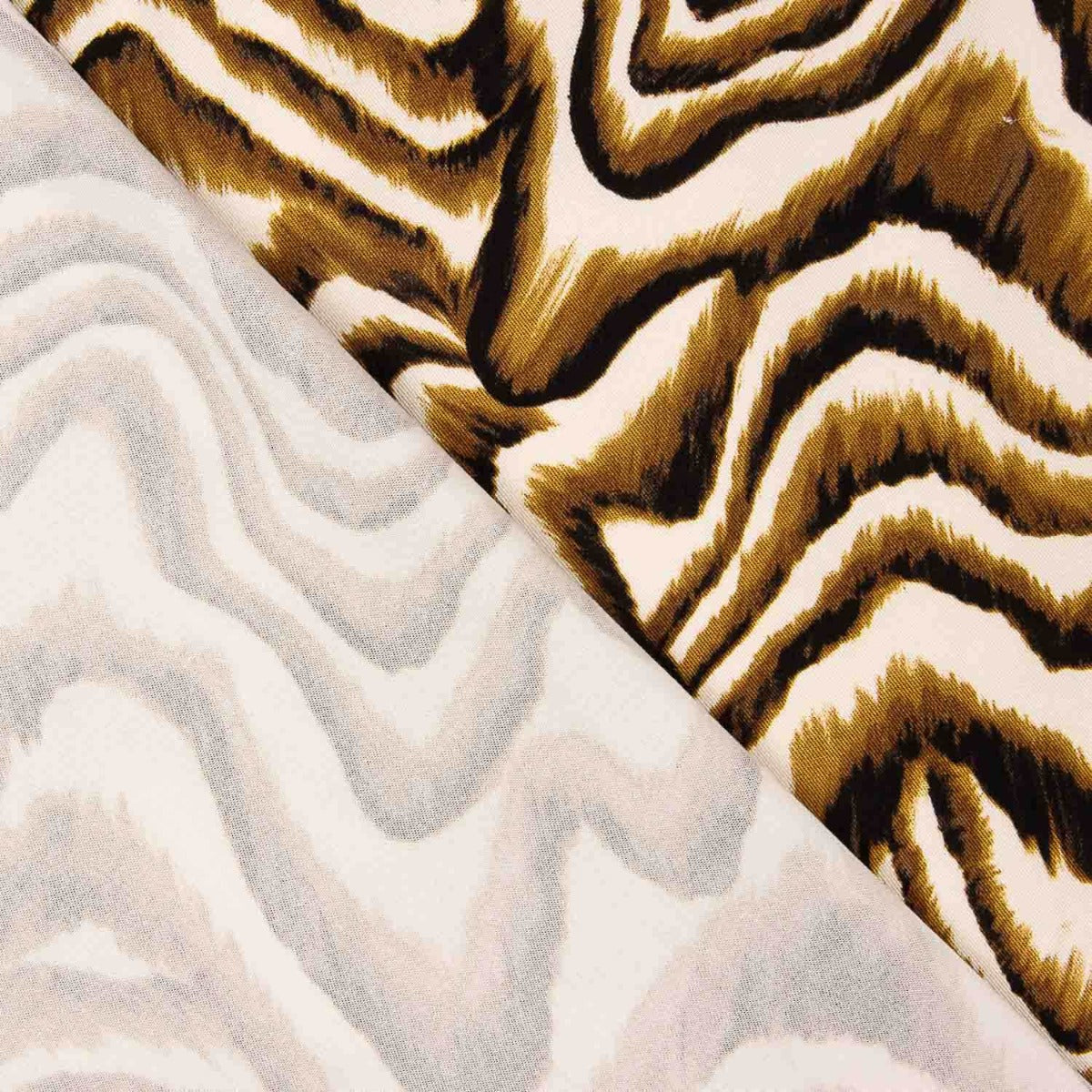 Viscosa Stretch Animal Abstract - Ribes y Casals