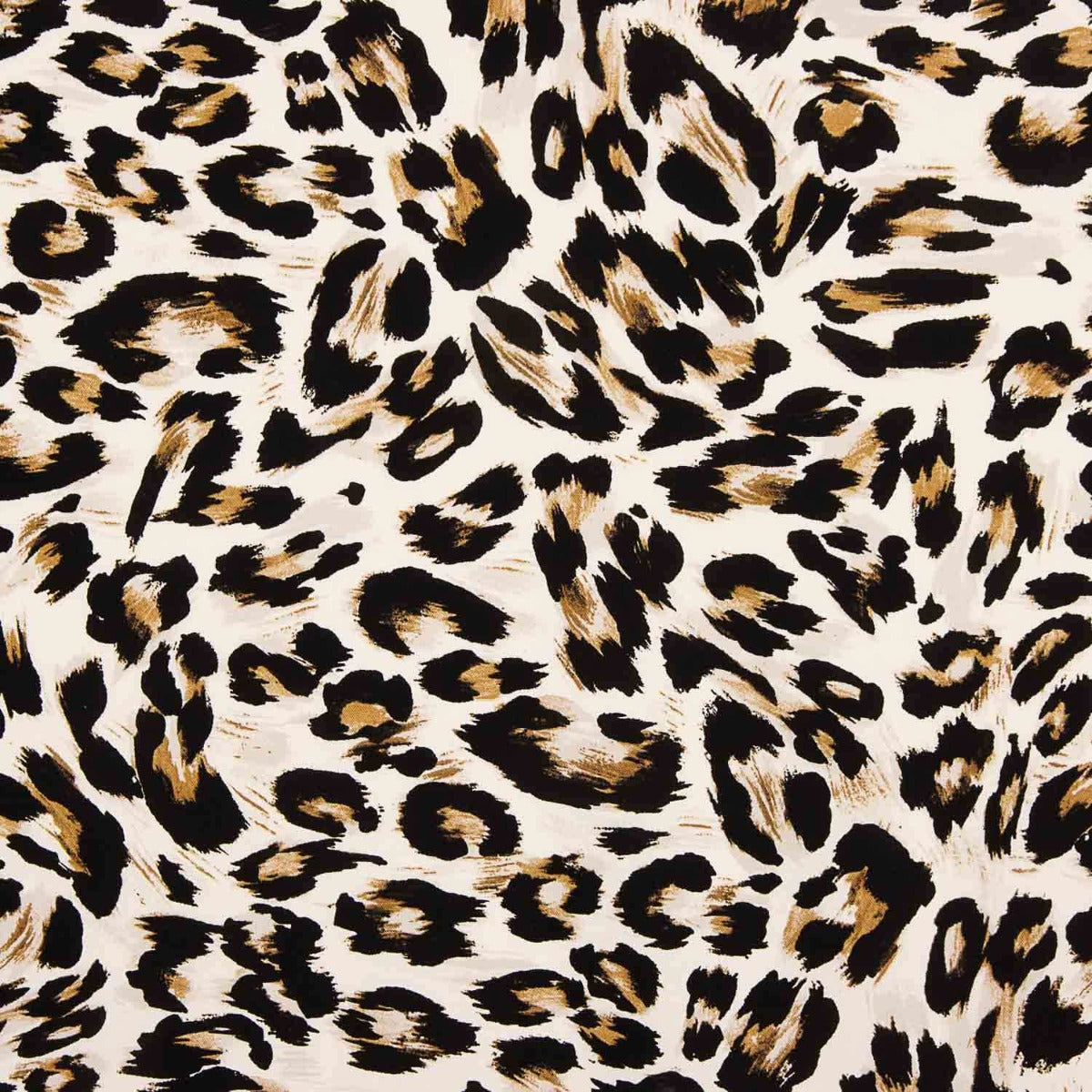 Viscose Stretch Animal Print Leopardo - Ribes y Casals