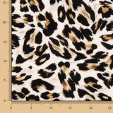 Viscose Stretch Animal Print Leopardo - Ribes y Casals