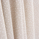 Popeline Algodão Bolinhas Bege - Ribes y Casals