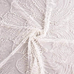 Lace de Noiva em Tule Branco Degradê Perolado Elegance - Ribes y Casals