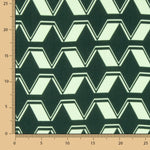 Viscosa Geo Verde Oscuro - Ribes y Casals
