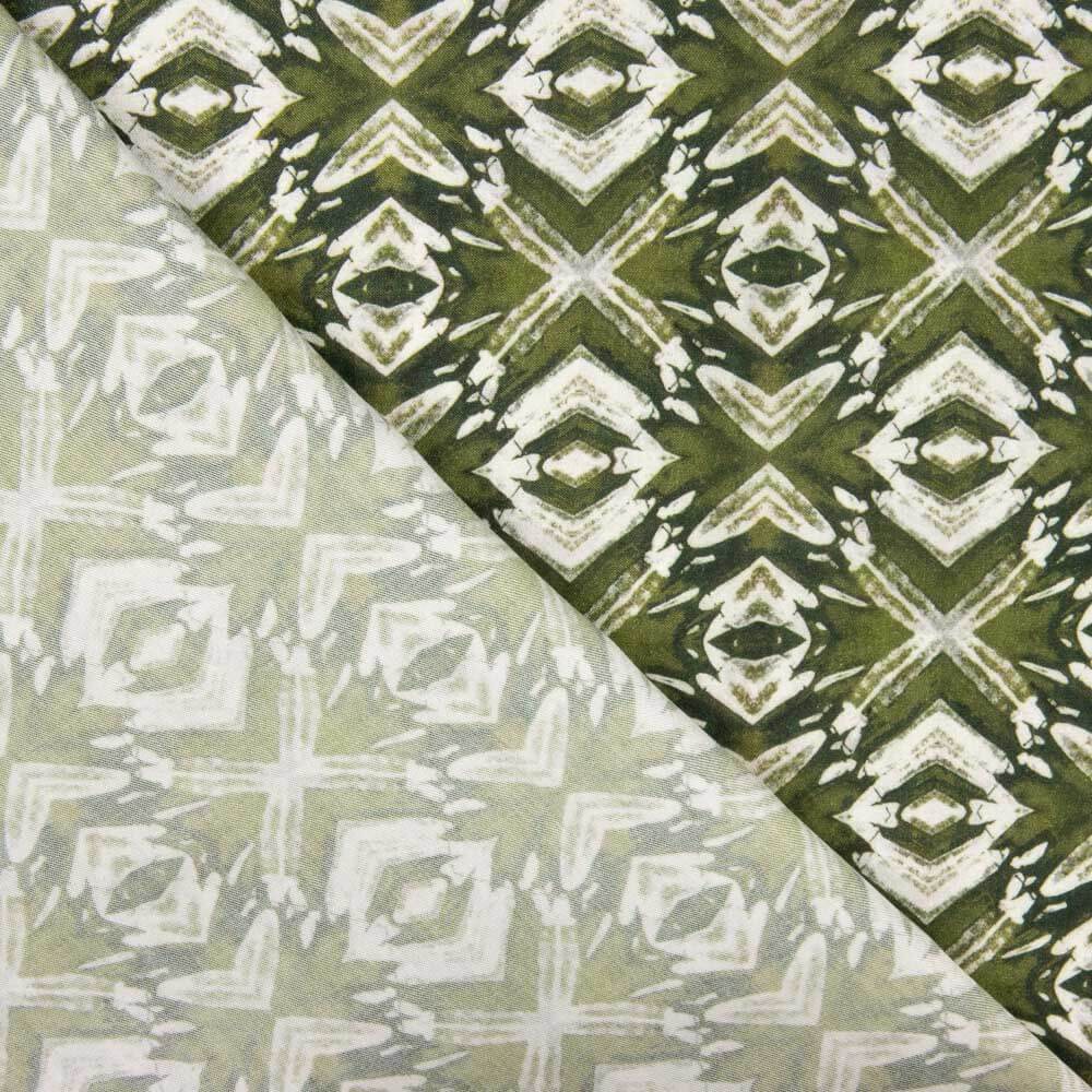 Viscosa Étnico Verde Caza - Ribes y Casals