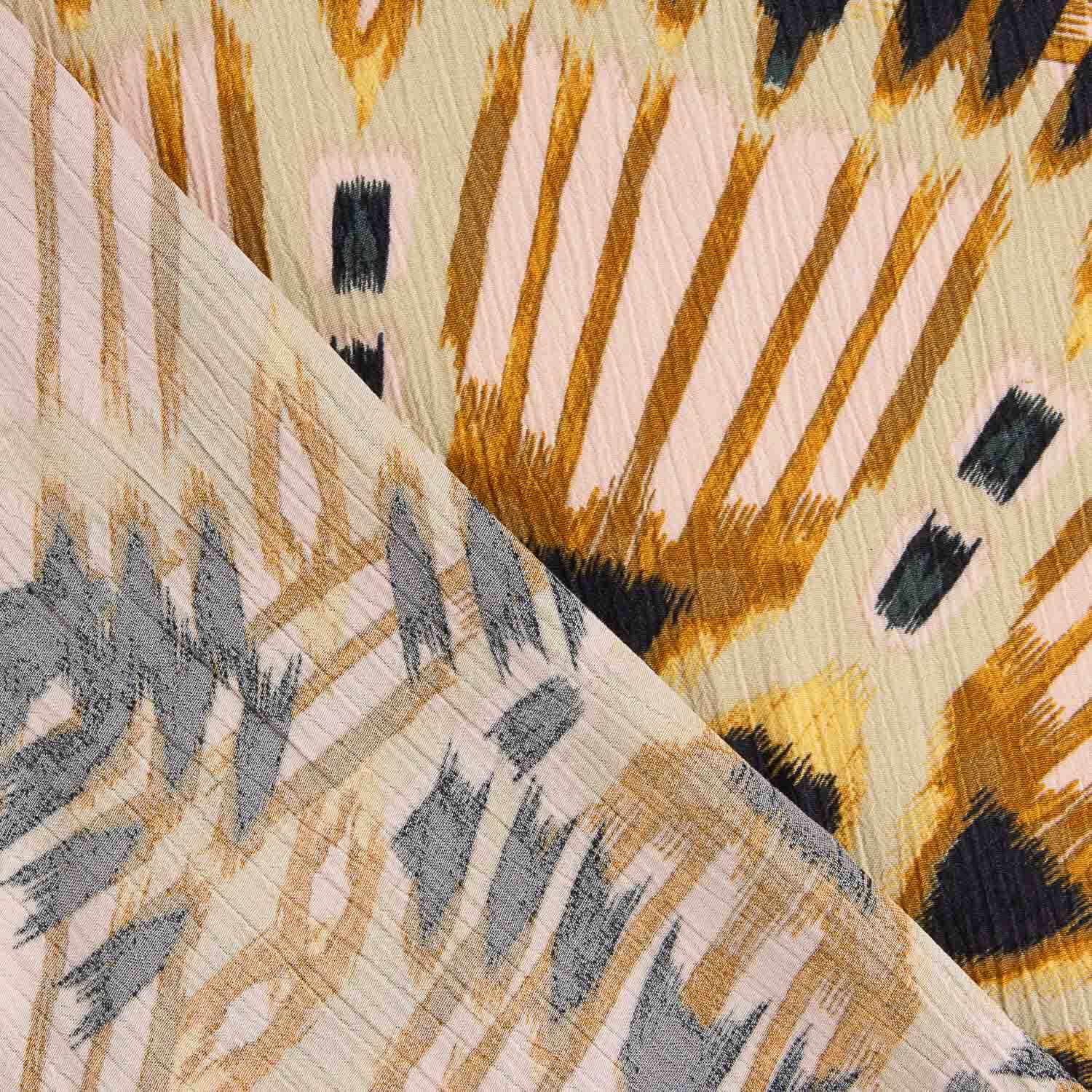 Viscose Bambula Estampada Sol Tribal - Ribes y Casals