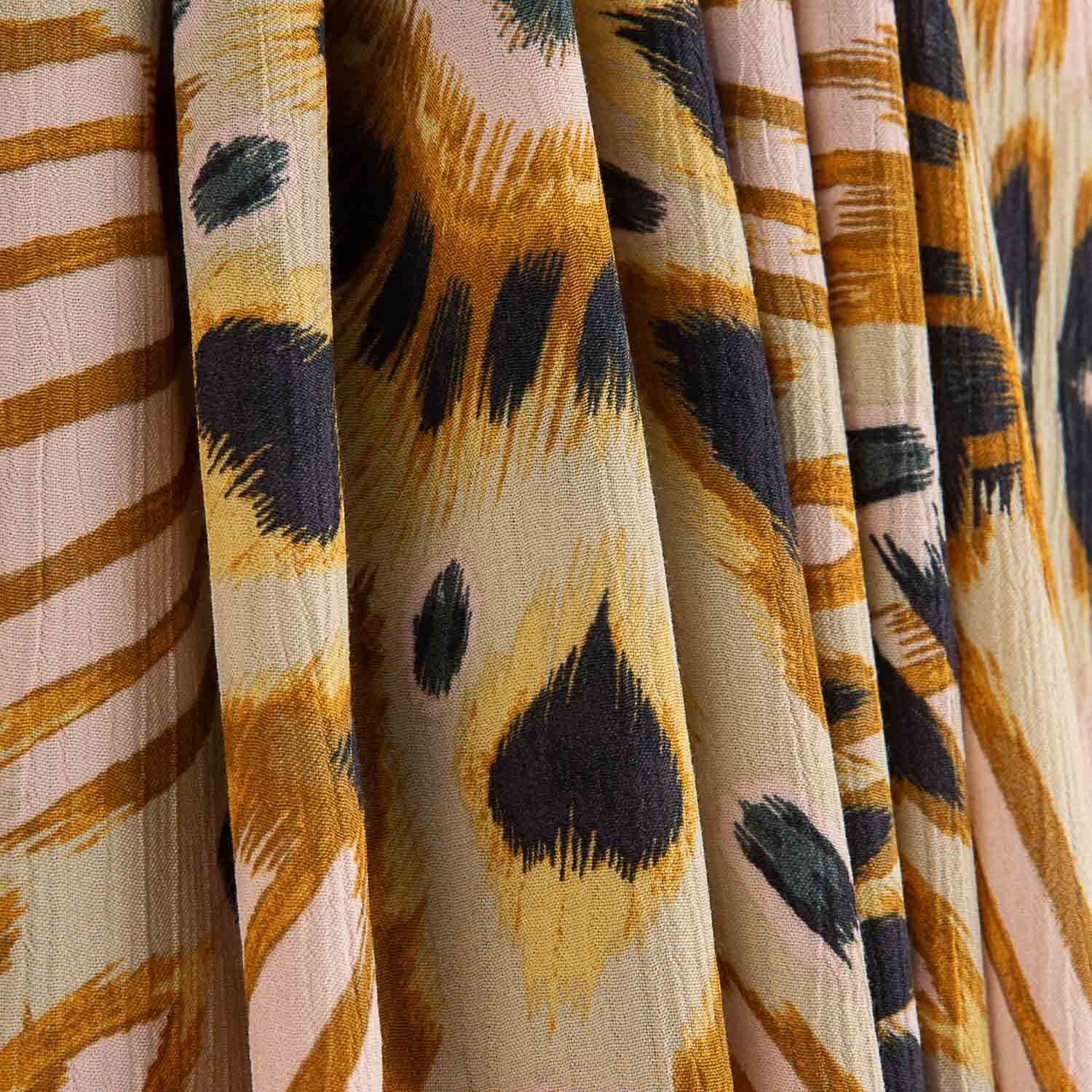 Viscose Bambula Estampada Sol Tribal - Ribes y Casals