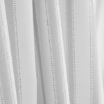 Percal estampado Doots Stripe cinzento - Ribes y Casals