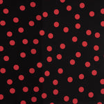 Koshibo Lunares 15 mm Preto-Vermelho - Ribes y Casals
