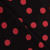 Koshibo Lunares 15 mm Preto-Vermelho - Ribes y Casals