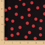 Koshibo Lunares 15 mm Preto-Vermelho - Ribes y Casals