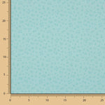 Percal estampado Folhas Turquesa - Ribes y Casals