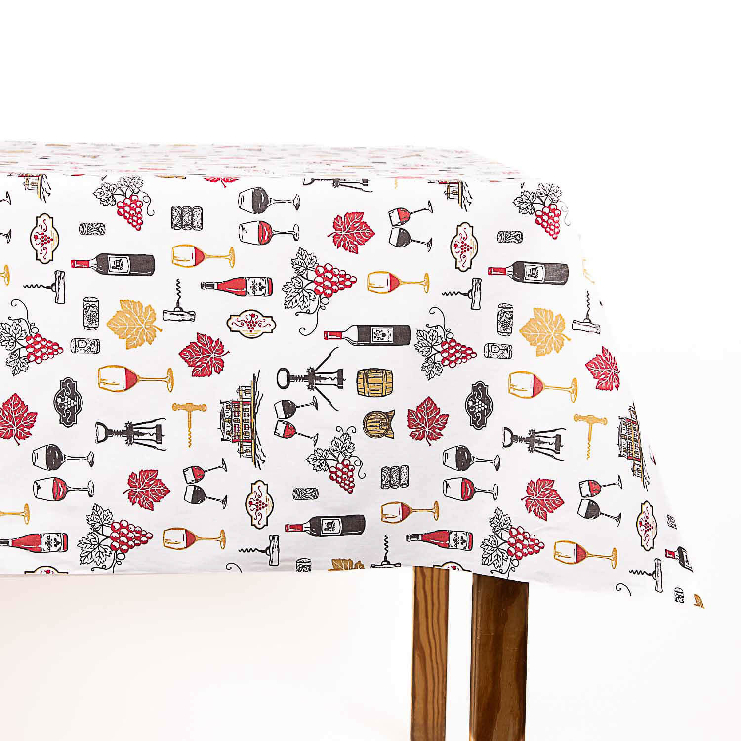 Algodão Resinado – Motivo Vinícola – Branco - Ribes y Casals