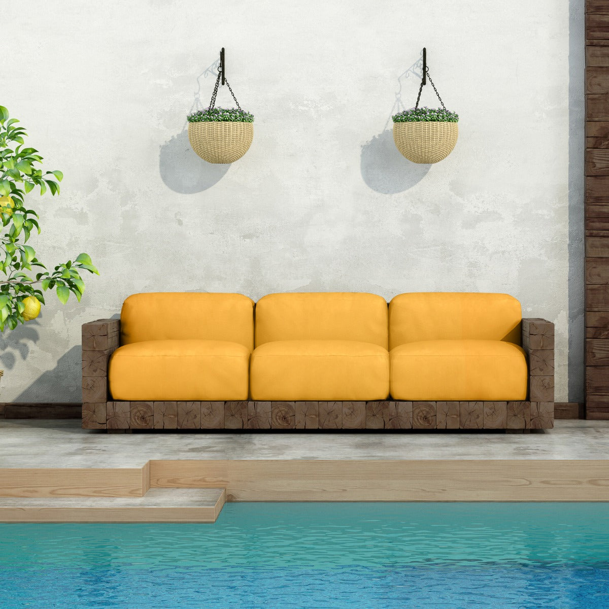 Lona Exterior Teflon Amarelo - Ribes y Casals