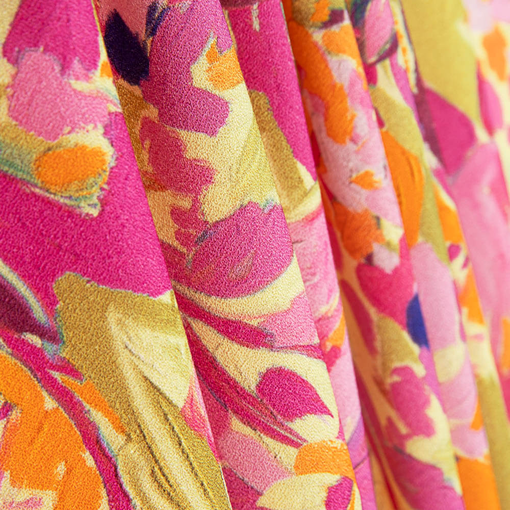 Crepe Viscosa Anais Amarillo - Ribes y Casals