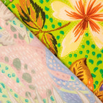 Crepe Viscosa Trópico Verde - Ribes y Casals