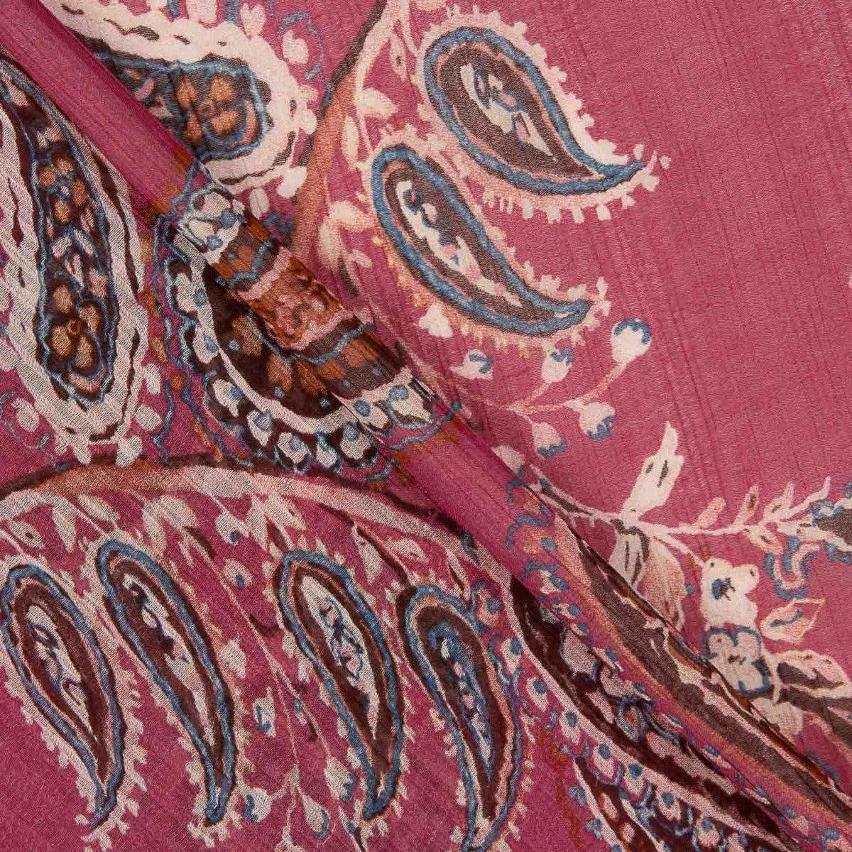 Bambula Poliéster Cachemire Fresa - Ribes y Casals