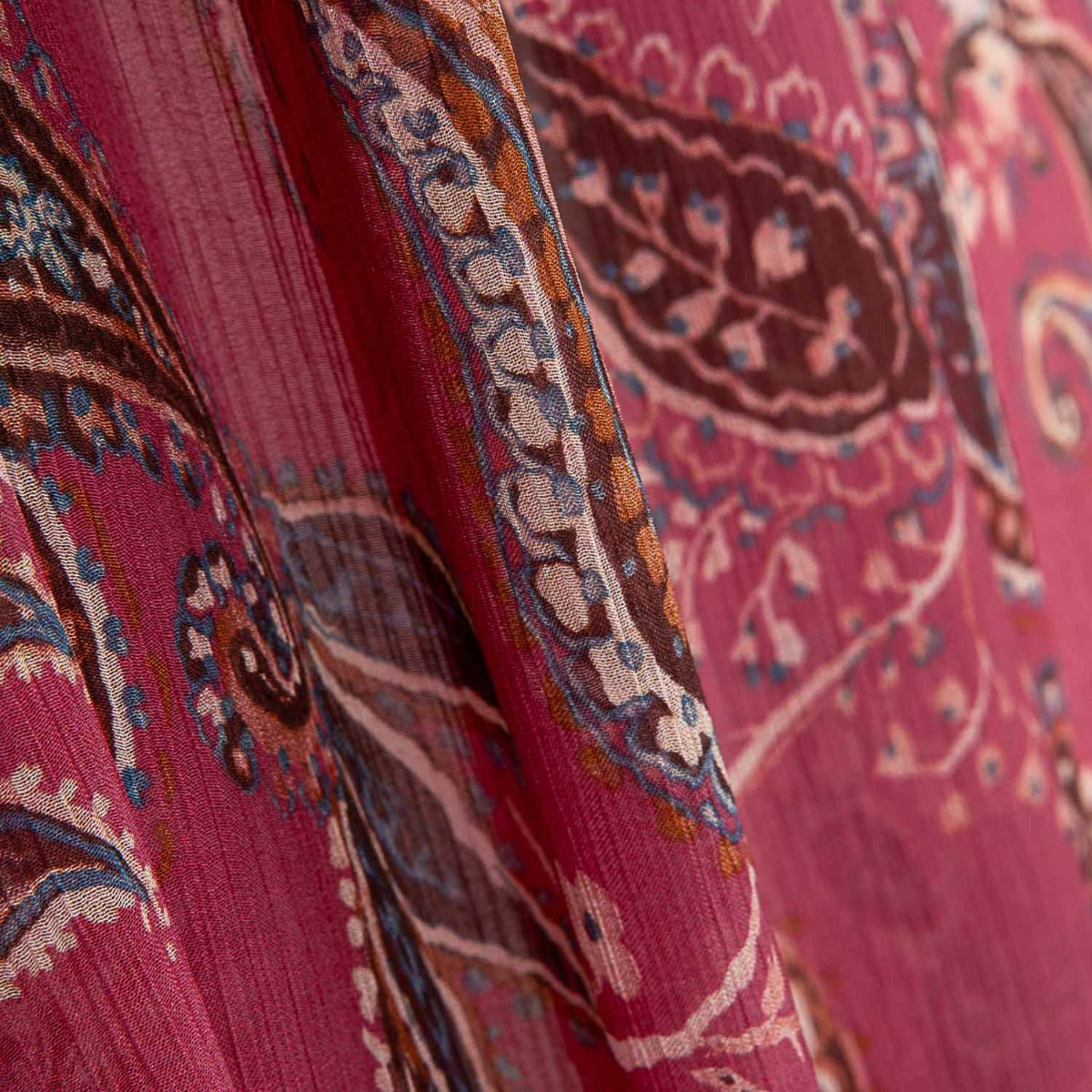 Bambula Poliéster Cachemire Fresa - Ribes y Casals