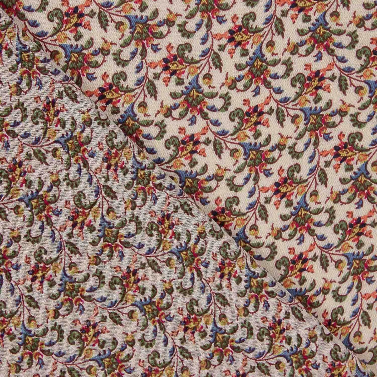 Viscosa Mni Flor Beige - Ribes y Casals