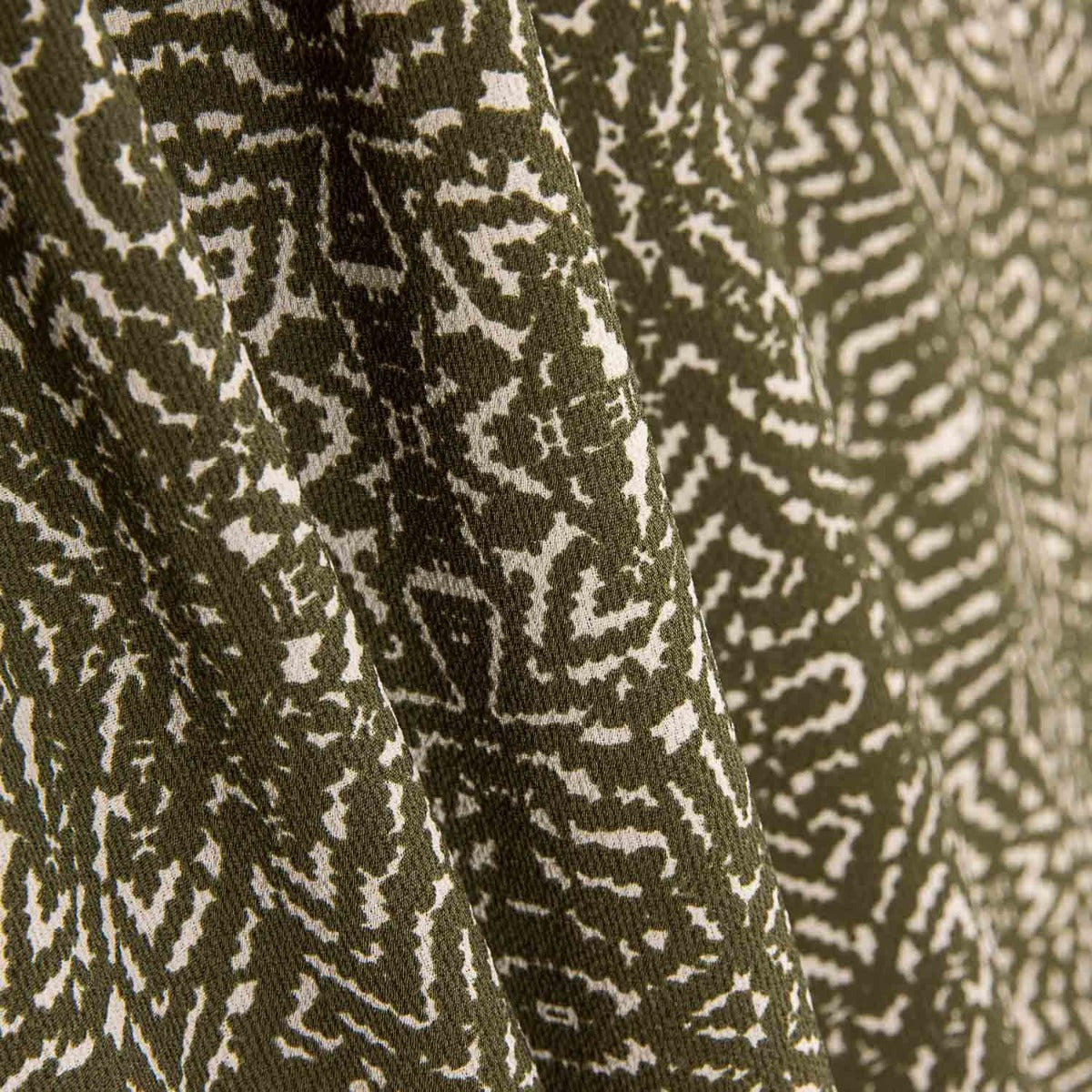 Bambula Poliéster Étnico Verde - Ribes y Casals