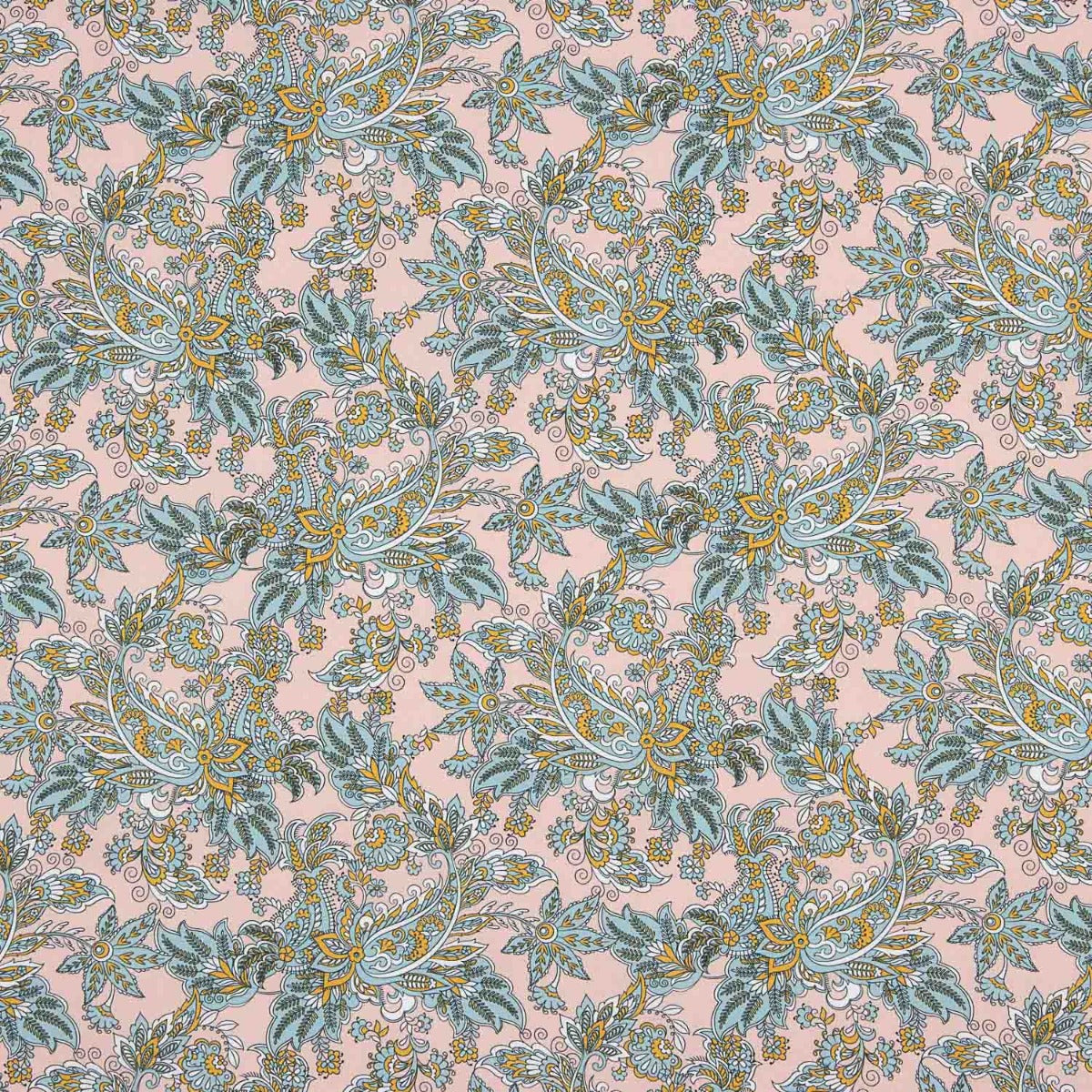 Popeline de Algodão Floral Paisley - Ribes y Casals