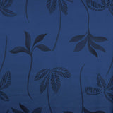 Cetim Viscose Sombra Flor Azul - Ribes y Casals