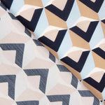 Retal Sarga Viscosa Retro Colores 160x120 cm - Ribes y Casals