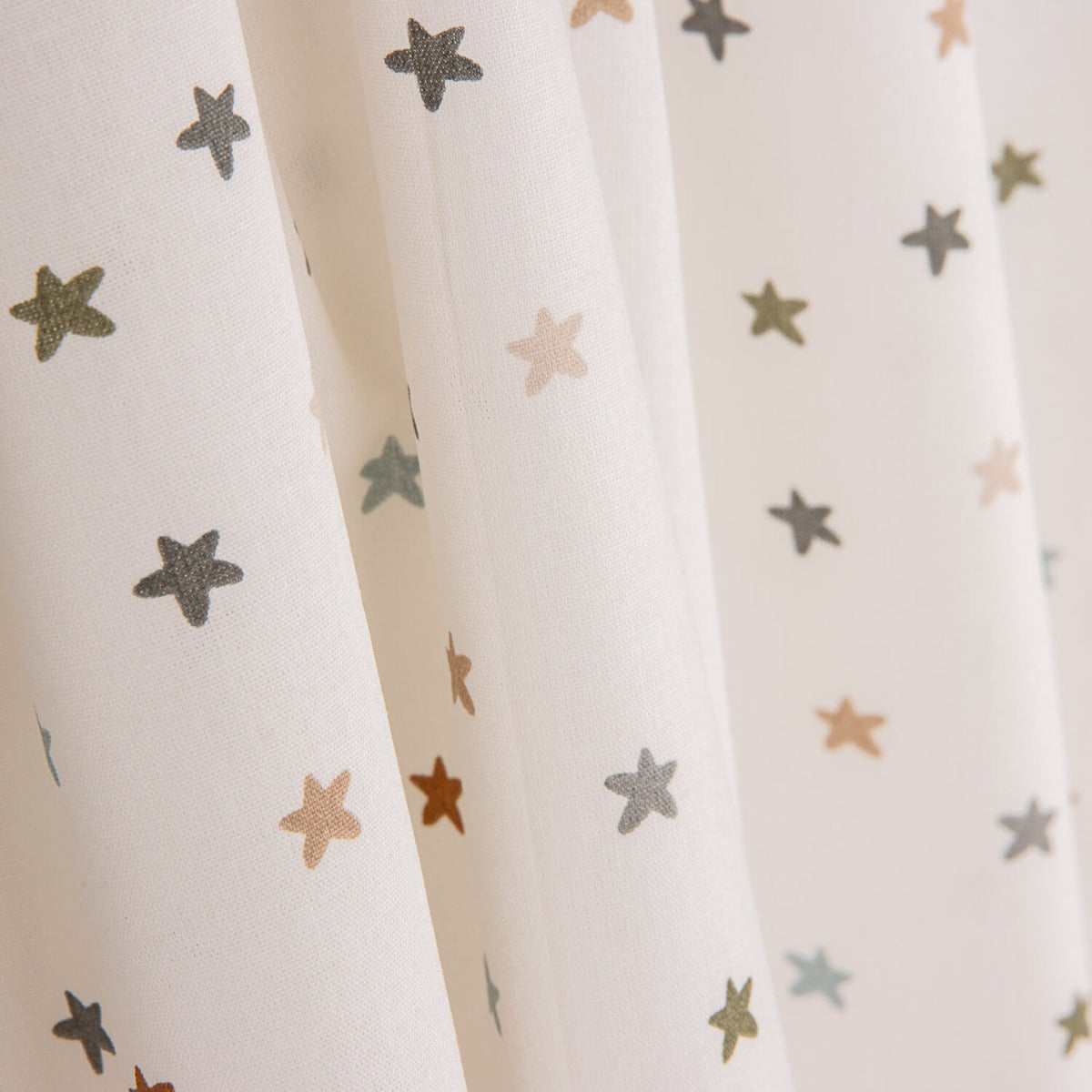 Popelín Algodón Estrellas Multicolor - Ribes y Casals