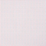 Camisa de algodão flor vermelha e azul - Ribes y Casals